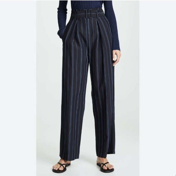 Vince Dobby Striped Pants - Picture 1 of 9